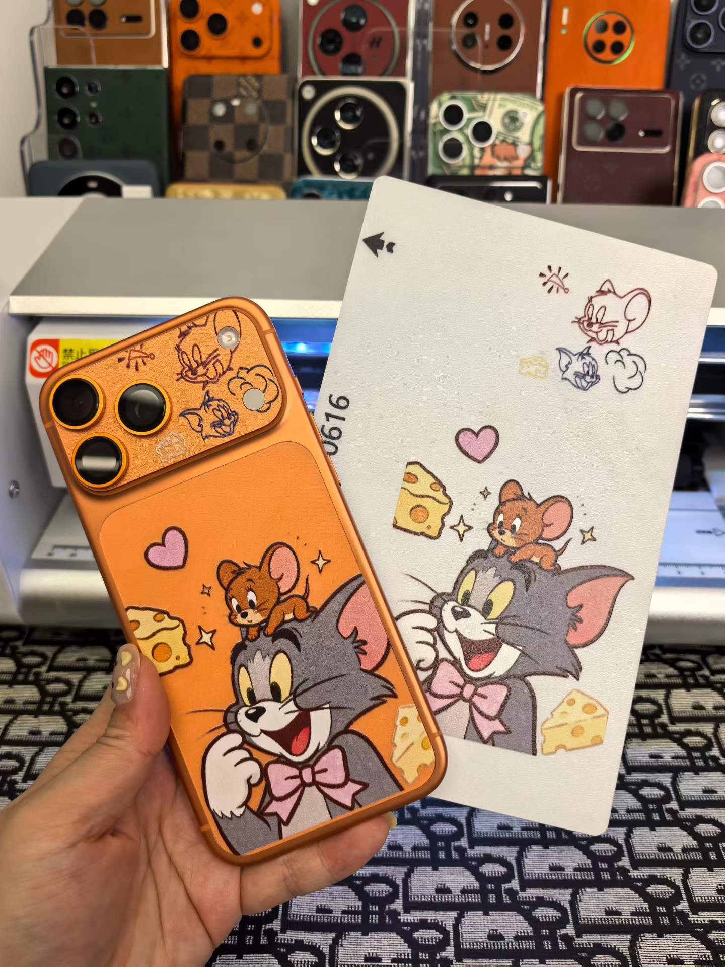 3M 25mm transparent leather grain painting